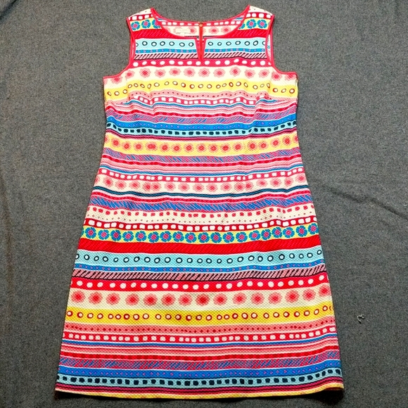 Talbot's patterned Spring dress - Picture 1 of 5